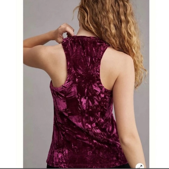 Pilcro Velveteen Racerback Tank - Picture 3 of 6